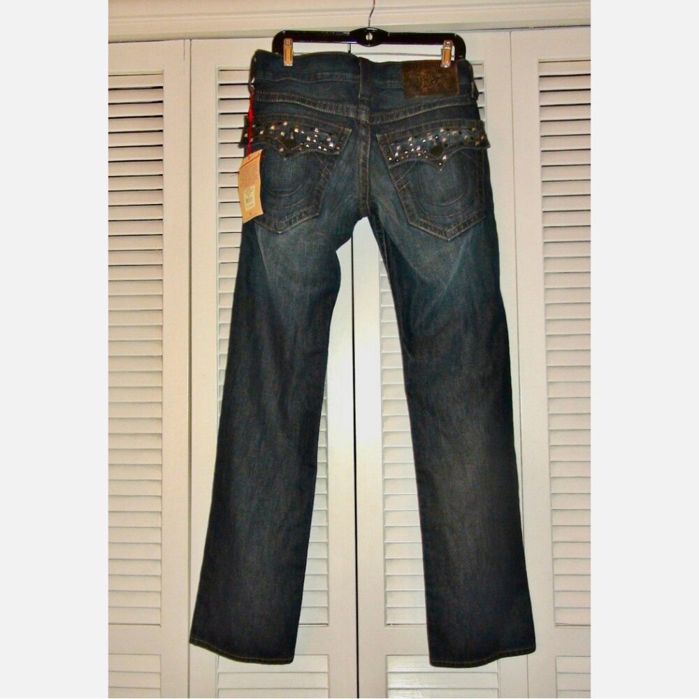 True Religion Ricky Pyramid Studded Jeans - Picture 5 of 8